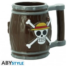 Taza 3d abysse one piece barril