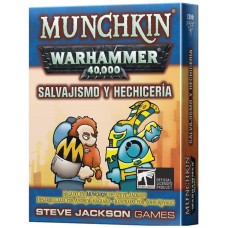 Juego mesa munchkin warhammer salvajismo y