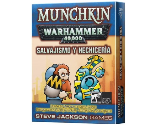 Juego mesa munchkin warhammer salvajismo y