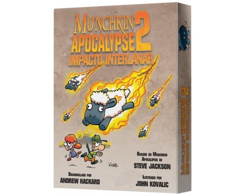 Juego mesa munchkin apocalypse 2: impacto