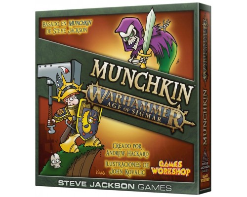 Juego mesa munchkin warhammer age of