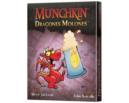 Juego mesa munchkin dragones molones pegi