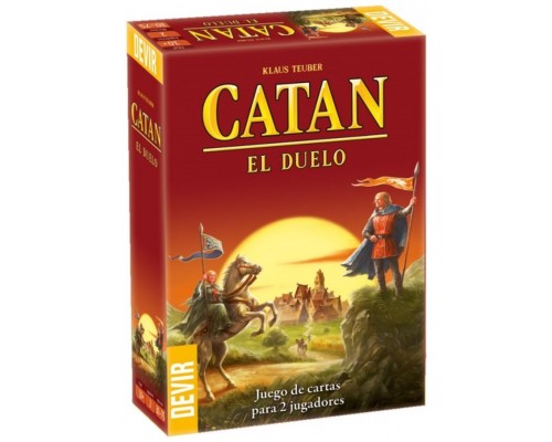 Juego mesa devir catan el duelo