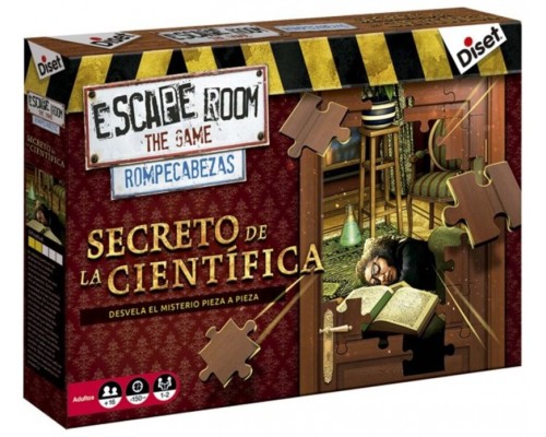 Juego mesa escape room rompecabezas pegi