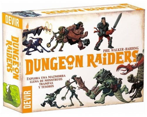 Juego mesa devir dungeon raiders ed.