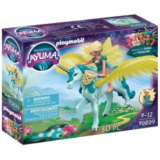 Playmobil crystal fairy con unicornio