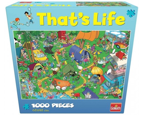 Puzzle thats life camping