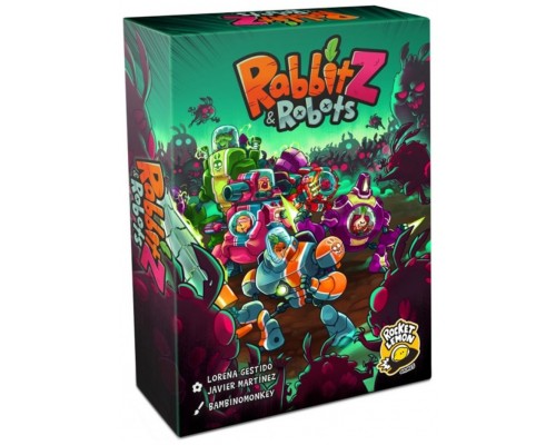 Juego mesa rabbitz and robots pegi