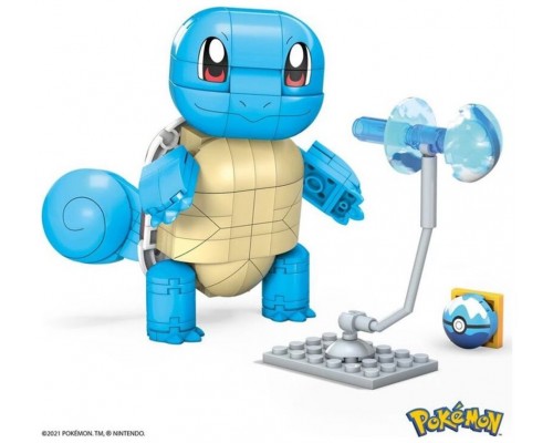 Figura mattel mega construx pokemon squirtle