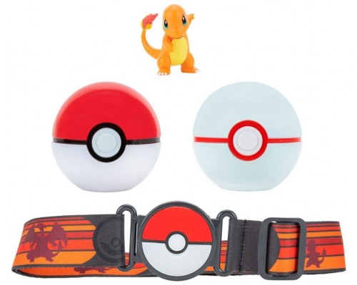 Set pokeball jazwares pokemon clip "n"