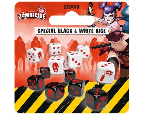 Pack dados especial black white juego