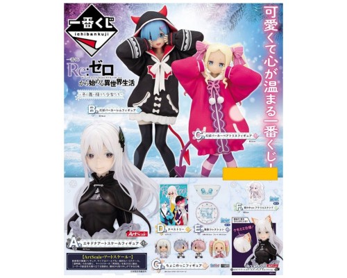 Ichiban kuji banpresto re zero girls