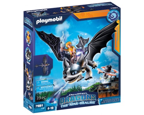 Playmobil dragones: nine ralms: thunder &