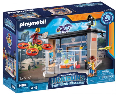 Playmobil dragones: nine realms : laboratorio