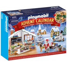 Calendario adviento playmobil pasteleria navideña