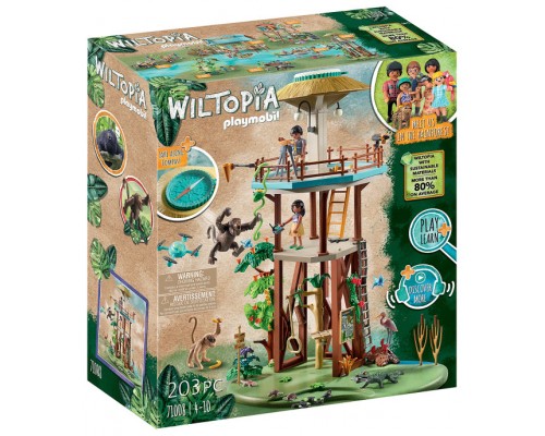 Playmobil wiltopia torre investigacion con brujula