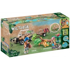 Playmobil wiltopia quad rescate animales