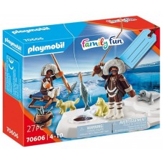 Playmobil family fun esquimales pesca