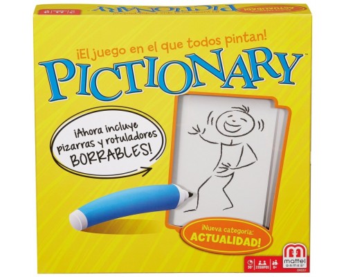 Juego mattel games pictionary original en