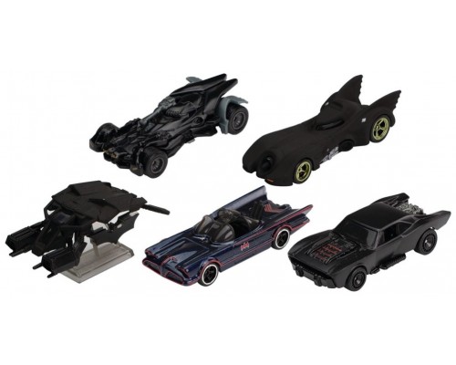 Figuras mattel hot wheels batman pack