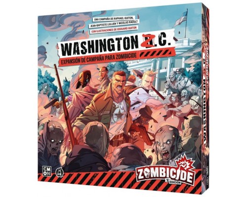 Juego mesa zombicide 2e: washington z.c.