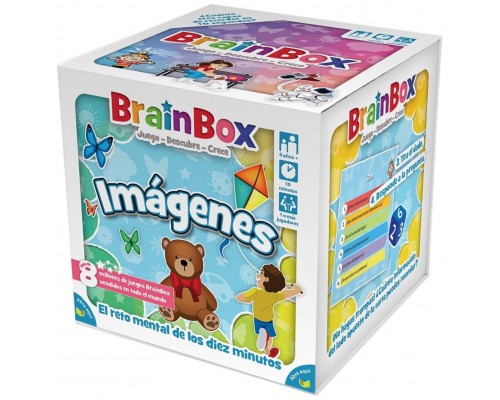 Juego mesa brainbox imágenes pegi 4