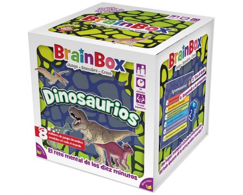 Juego mesa brainbox dinosaurios pegi 5