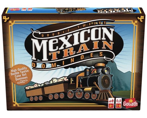 Juego mesa mexican train dominoes pegi