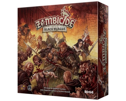 Juego mesa zombicide: black plague pegi