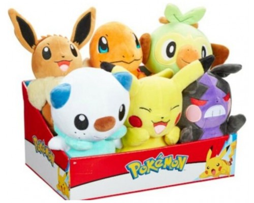 Pack 6 peluches pokemon ola 9