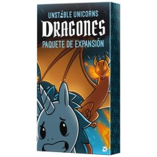 Juego mesa unstable unicorns dragones expansion