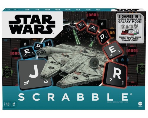 Juego mesa mattel scrabble star wars