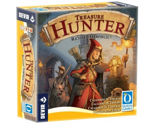 Juego mesa devir treasure hunters pegi