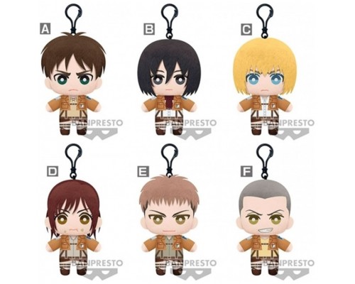 Peluche banpresto attack on titan tomonui