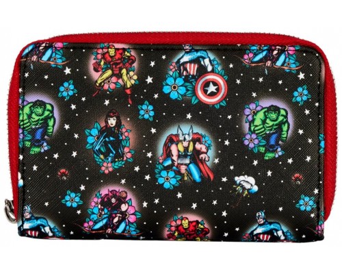 Cartera monedero loungefly funko marvel avengers