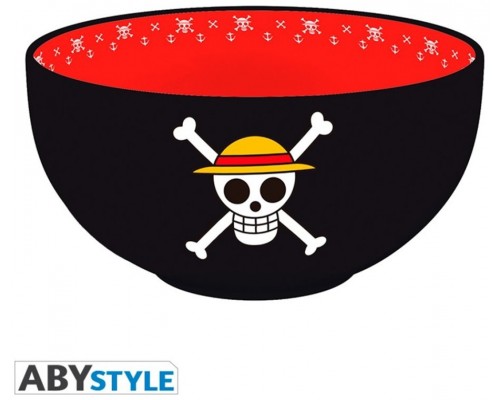 Bol desayuno abystyle one piece logo