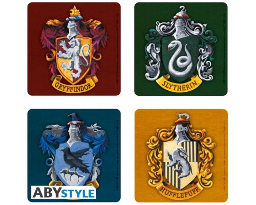 Set 4 posavasos harry potter -