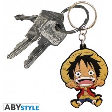 Llavero pvc abystyle luffy super deformed