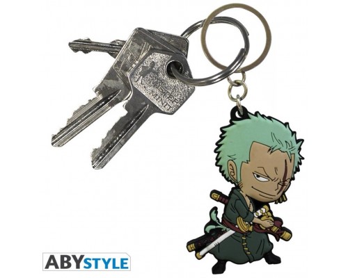 Llavero pvc abystyle one piece zoro