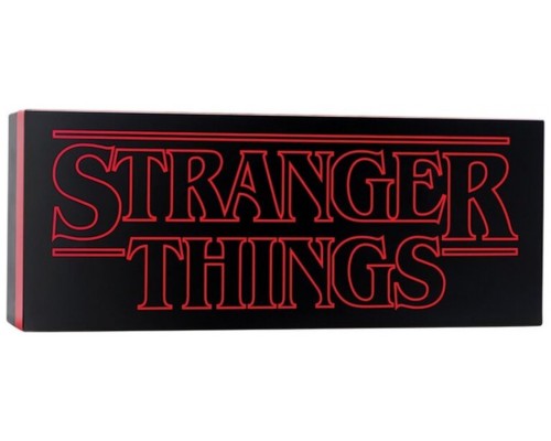 Lampara paladone sranger things logo rectangular