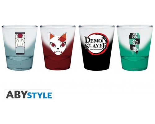 Vasos chupito abystyle demon slayer simbolos