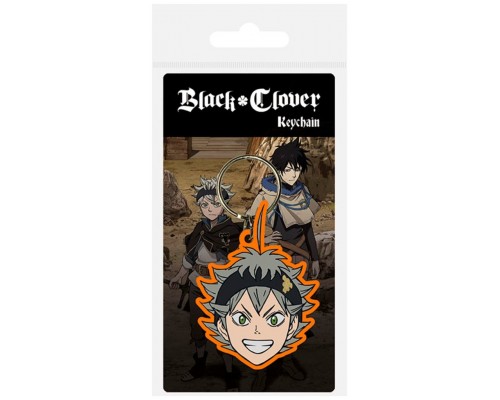 Llavero pyramid black clover asta face