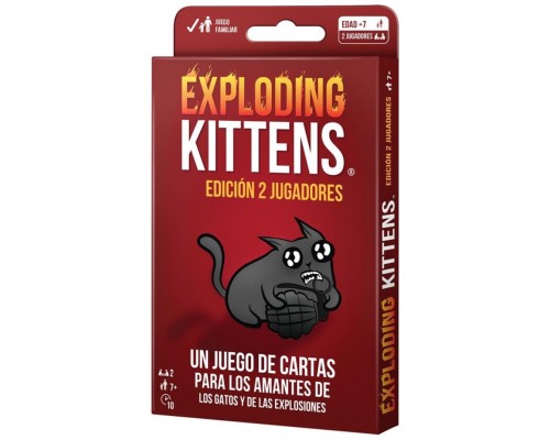 Juego mesa exploding kittens edicion 2