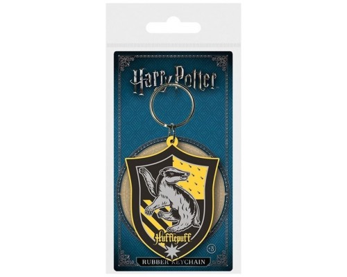 Llavero pyramid harry potter hufflepuff escudo