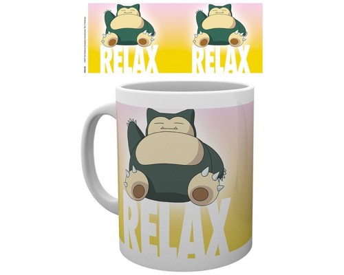 Taza gb eye pokemon snorlax -