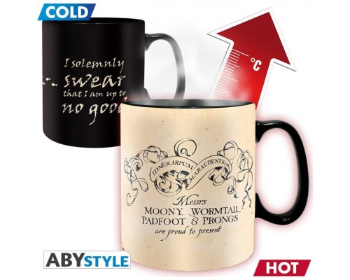 Taza termica abystyle harry potter marauder