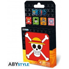 Set 4 posavasos one piece -