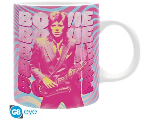 Taza gb eye david bowie saxophone