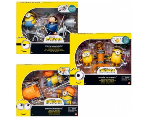 Surtido figuras mattel minions the movie