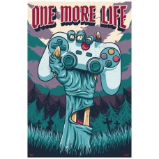 Poster gamer one more life